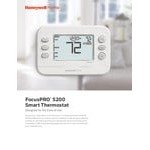 Honeywell Home FocusPRO S200 WiFi-Enabled Programmable 1H / 1C Digital Thermostat TH2110WF4008/U - 24V