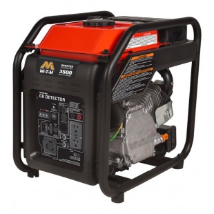 Mi-T-M Gasoline-Powered Portable Inverter Generator with Recoil Pull Start GEN-3500-IMM1 - 3,200/3,500W Mi-T-M Gasoline-Powered Portable Inverter Generator with Recoil Pull Start GEN-3500-IMM1 - 3,200/3,500W