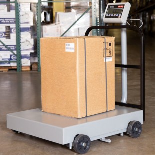 Tor Rey EQM-200/400 400 lb. Digital Receiving Bench Scale with Tower Display, Legal for Trade