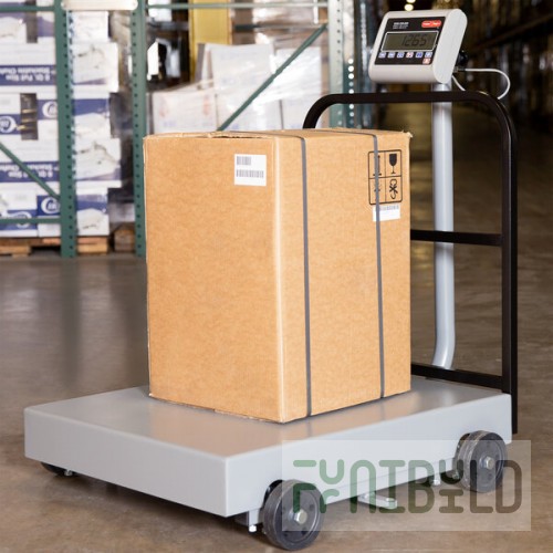 Tor Rey EQM-200/400 400 lb. Digital Receiving Bench Scale with Tower Display, Legal for Trade