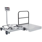 Tor Rey EQM-200/400 400 lb. Digital Receiving Bench Scale with Tower Display, Legal for Trade