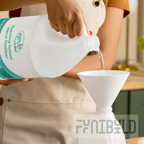 Noble Chemical Novo 1 Gallon Ready-to-Use Foaming 62% Alcohol Instant Hand Sanitizer - 4/Case