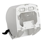 San Jamar T970WHCL Summit Lever Roll Towel Dispenser - White / Clear San Jamar T970WHCL Summit Lever Roll Towel Dispenser - White / Clear