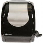 San Jamar T970WHCL Summit Lever Roll Towel Dispenser - White / Clear San Jamar T970WHCL Summit Lever Roll Towel Dispenser - White / Clear