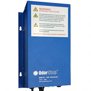 OdorStop OS72 72 Watt UV Air Purifier with (2) 16