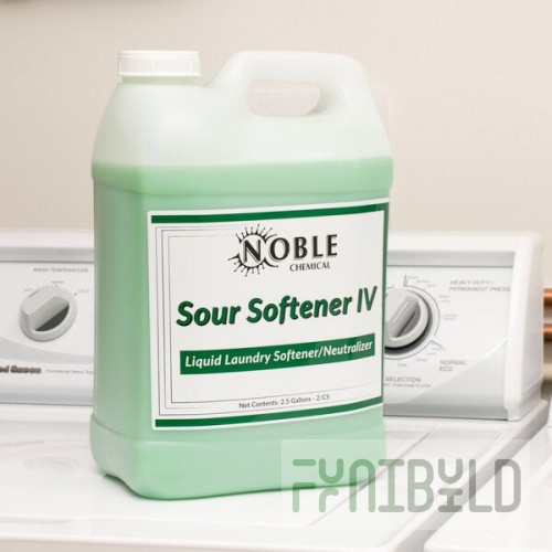 Noble 2.5 Gallon / 320 oz. Sour Softener IV Concentrated Laundry Softener / Neutralizer - 2/Case