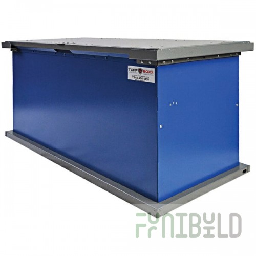 TuffBoxx Kodiak 243 Gallon Animal-Resistant Steel Trash Can - 63