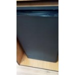 Lavex 50 Gallon Blue Square Recycling Can with Drop Shot Lid Lavex 50 Gallon Blue Square Recycling Can with Drop Shot Lid