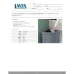 Lavex 21 Gallon Gray Corner Round Rim Top Trash Can Lid Lavex 21 Gallon Gray Corner Round Rim Top Trash Can Lid