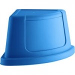 Lavex 21 Gallon Gray Corner Round Rim Top Trash Can Lid Lavex 21 Gallon Gray Corner Round Rim Top Trash Can Lid