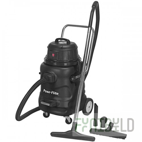 Powr-Flite PF56 20 Gallon Polyethylene Wet / Dry Vacuum with Toolkit