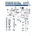 Lavex 10 Qt. Backpack Vacuum with HEPA Filtration and 8-Piece Tool Kit