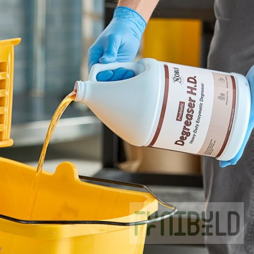 Noble Eco Degreaser H.D. 1 Gallon Concentrated Enzymatic Degreaser - 4/Case