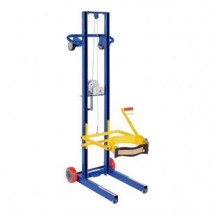 Vestil 200 lb. Steel Variable Height Pail Dispenser with LLW-PAILD-200