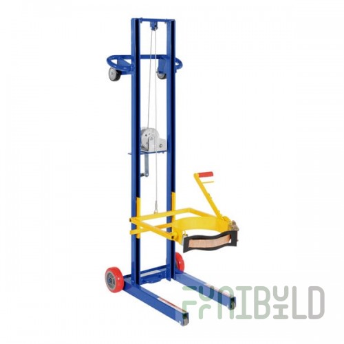 Vestil 200 lb. Steel Variable Height Pail Dispenser with LLW-PAILD-200
