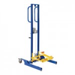 Vestil 200 lb. Steel Variable Height Pail Dispenser with LLW-PAILD-200