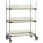 Metro MAX4-PR48VX2 MetroMax 4 Mobile Three Tier Tray Drying Rack - 24