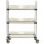 Metro MAX4-PR48VX2 MetroMax 4 Mobile Three Tier Tray Drying Rack - 24