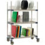 Metro MAX4-PR48VX2 MetroMax 4 Mobile Three Tier Tray Drying Rack - 24