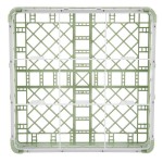 Vollrath 52726 Signature Full-Size Light Green 9-Compartment 2 13/16
