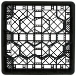 Vollrath TR11GA Traex® Rack Max Full-Size Black 20-Compartment 6 3/8 Vollrath TR11GA Traex® Rack Max Full-Size Black 20-Compartment 6 3/8