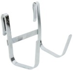 Metro HK26C Chrome Double Large Snap-On Hook - 2 Metro HK26C Chrome Double Large Snap-On Hook - 2