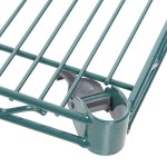 Metro A1872NK3 Super Adjustable Metroseal Green Wire Shelf - 18