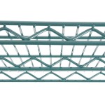 Metro A1872NK3 Super Adjustable Metroseal Green Wire Shelf - 18