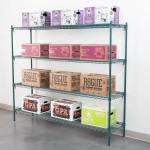 Metro A1872NK3 Super Adjustable Metroseal Green Wire Shelf - 18