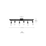 Globe Farmhouse Industrial Matte Black Island Light - 120V, 60W Globe Farmhouse Industrial Matte Black Island Light - 120V, 60W