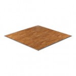 California Portable Dance Floor 16' x 16' Black and White Checker Composite Laminate Portable Dance Floor