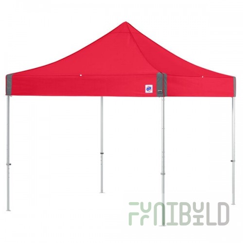 E-Z Up ENDA10KPN Endeavor Instant Shelter 10' x 10' Punch Canopy with Clear Aluminum Frame