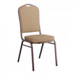 Lancaster Table & Seating Square Back Banquet Chair with Gray Fabric and Black Frame Lancaster Table & Seating Square Back Banquet Chair with Gray Fabric and Black Frame