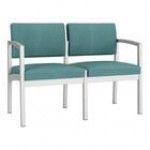 Lesro Lenox Steel Patriot Plus Charcoal Vinyl Loveseat Lesro Lenox Steel Patriot Plus Charcoal Vinyl Loveseat