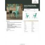 Lancaster Table & Seating Alloy Aquamarine Outdoor Arm Chair