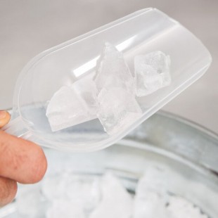 Fineline 3314-CL Disposable 6 oz. Clear Utility and Ice Scoop - 48/Case