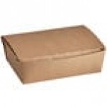 Fold-Pak 03BPDINEEM Bio-Plus Dine Kraft Microwavable Paper #3 Take-Out Container 7 3/4 Fold-Pak 03BPDINEEM Bio-Plus Dine Kraft Microwavable Paper #3 Take-Out Container 7 3/4