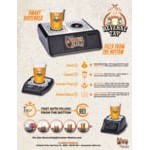 ReverseTap RT400D 12 oz. Disposable Bottom-Fill Plastic Cup - 440/Pack ReverseTap RT400D 12 oz. Disposable Bottom-Fill Plastic Cup - 440/Pack