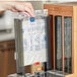 World Centric PLA Knife Refill Sleeve for World Centric Touchless Cutlery Dispenser - 1,000/Case
