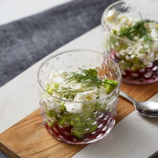 Acopa 7.5 oz. Hobnail Glass Bowl - 12/Case Acopa 7.5 oz. Hobnail Glass Bowl - 12/Case