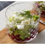 Acopa 7.5 oz. Hobnail Glass Bowl - 12/Case