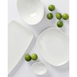 Tuxton AMU-411 Napa AlumaTux 1.5 oz. Pearl White (European White) China Ramekin - 24/Case