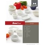 Tuxton AMU-411 Napa AlumaTux 1.5 oz. Pearl White (European White) China Ramekin - 24/Case