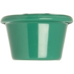 Carlisle S27509 1.5 oz. Green Smooth Melamine Ramekin - 48/Case