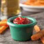 Carlisle S27509 1.5 oz. Green Smooth Melamine Ramekin - 48/Case