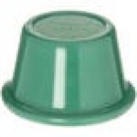 Carlisle S27509 1.5 oz. Green Smooth Melamine Ramekin - 48/Case