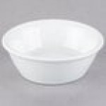 Libbey BW-003 Chef's Selection II 1 oz. Ultra Bright White Porcelain Micro Ramekin - 36/Case