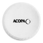 Acopa 2.5 oz. Bright White Fluted Porcelain Ramekin - 12/Pack