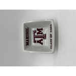 Acopa 4 oz. Square Bright White Porcelain Sauce Cup - 12/Pack