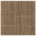 Front of the House Metroweave Gray Woven Vinyl Coaster - 12/Pack